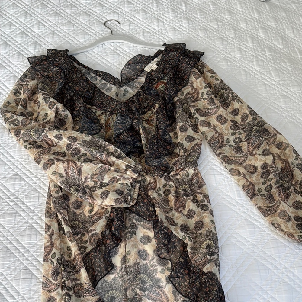 Floral Long Sleeve Dress